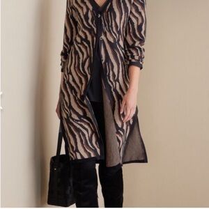 NEW Soft Surroundings Veronica Jacquard Cardigan 1X